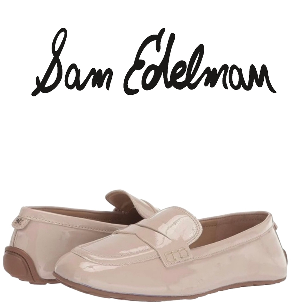 Sam EdelmanWomen's Tucker Slip On Loafer Flats 9.5M Women Ivory